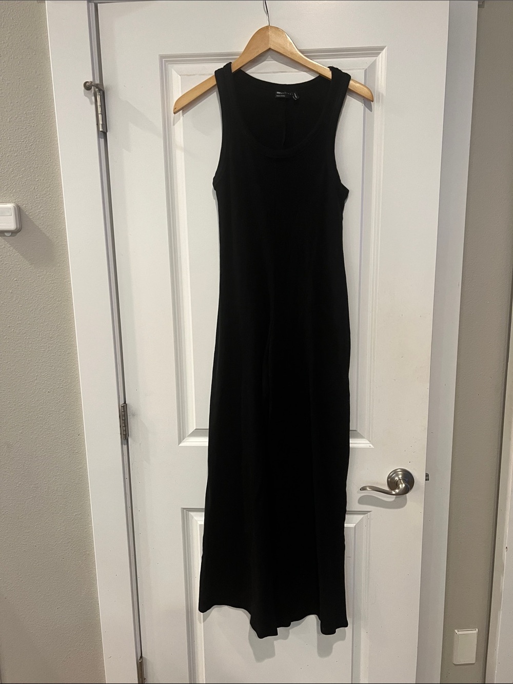 ASOS Black Sleeveless Maxi Jumpsuit